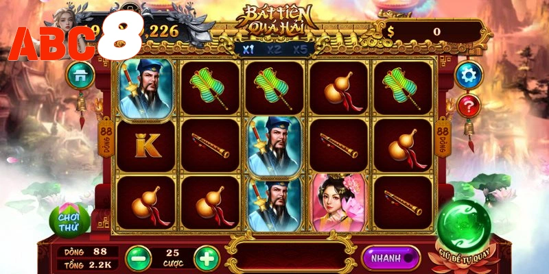 "Bát Tiên Quá Hải" là một trong những top game nổ hũ được yêu thích nhất