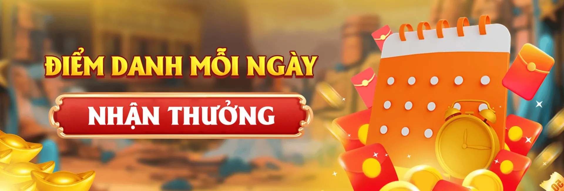 Điểm danh nhận thưởng mỗi ngày